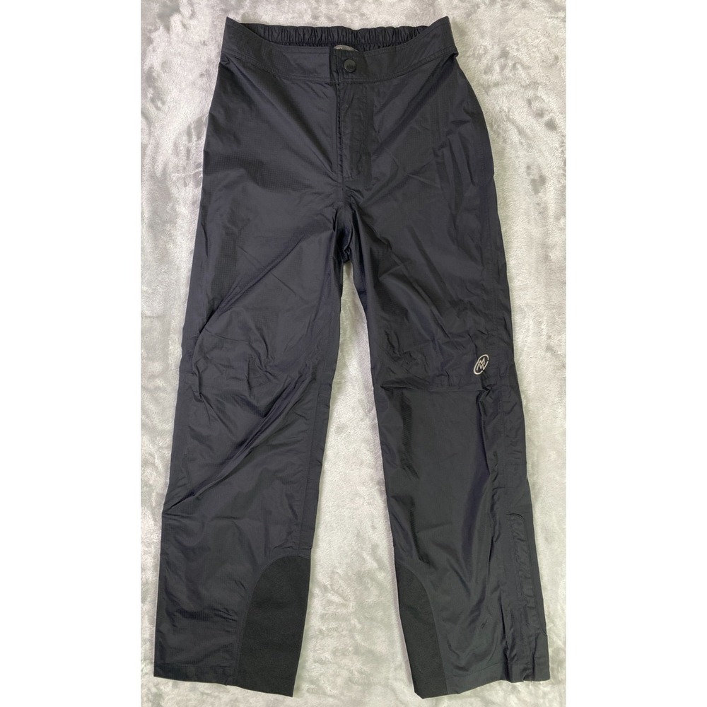 Cloudveil Zorro Rain Pants Mens XS Black Waterproof Windproof Outdoor Hike Shell